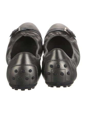 Tod's Leather Ballet Flats