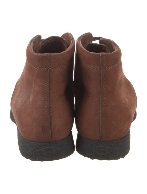 Tod's Suede Lace-Up Boots