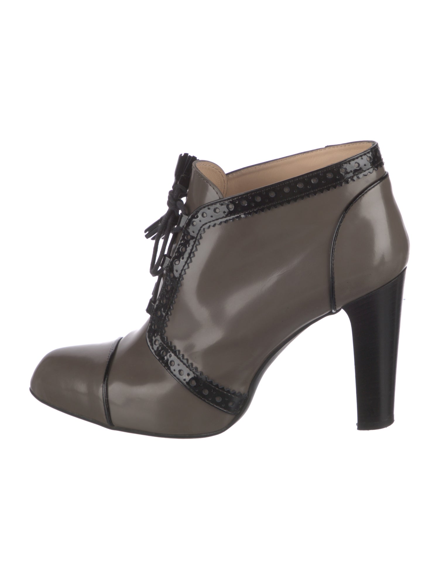 Tod's Leather Colorblock Pattern Pumps