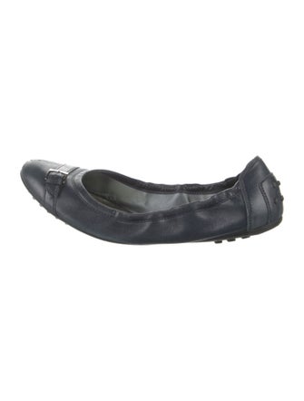 Tod's Leather Ballet Flats