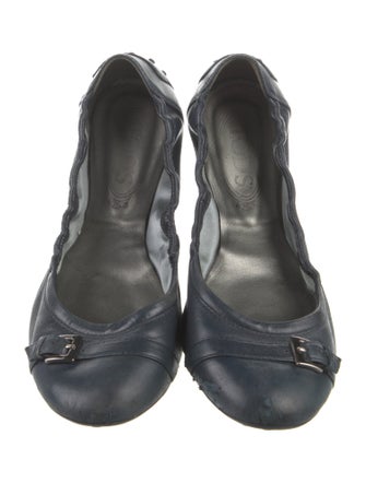 Tod's Leather Ballet Flats