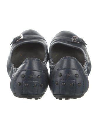 Tod's Leather Ballet Flats