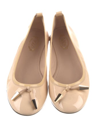 Tod's Patent Leather Ballet Flats