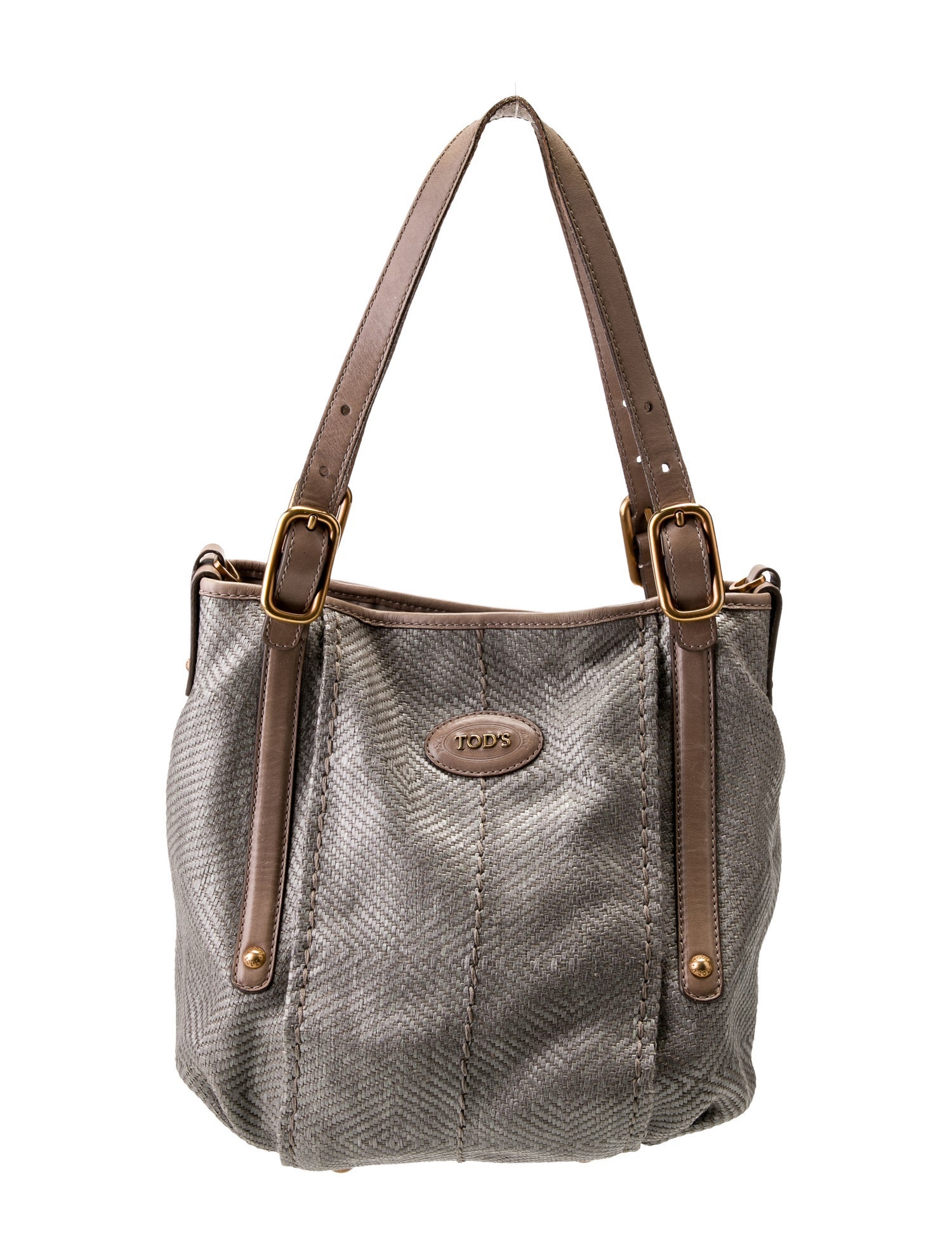 Tod's Canvas Top Handle Bag