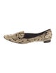 Tod's Snakeskin Animal Print Flats