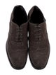 Tod's Suede Lasercut Accents Oxfords