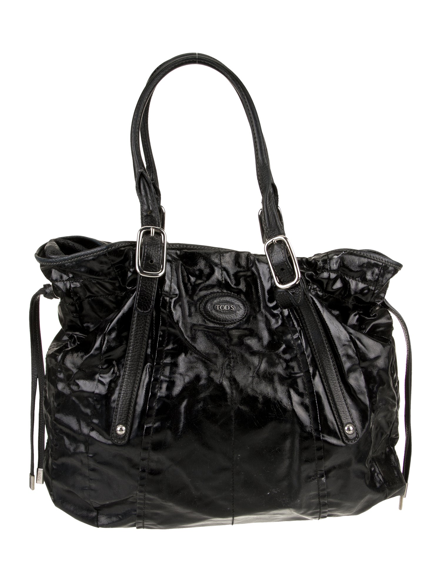 Tod's Patent Leather Shoulder Bag