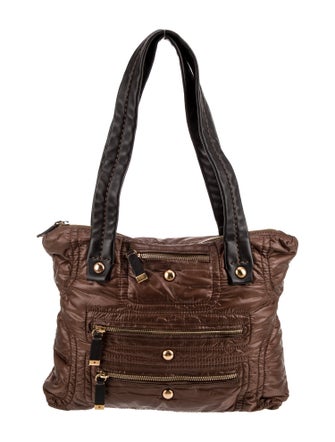 Tod's Nylon Top Handle Bag