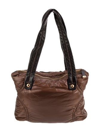 Tod's Nylon Top Handle Bag