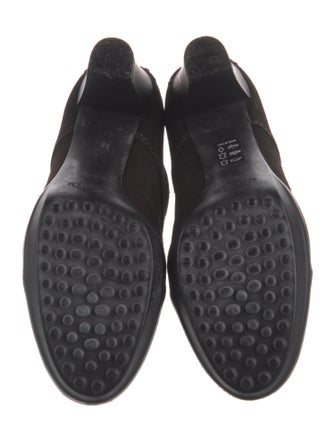 Tod's Suede Lace-Up Boots