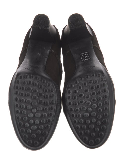 Tod's Suede Lace-Up Boots