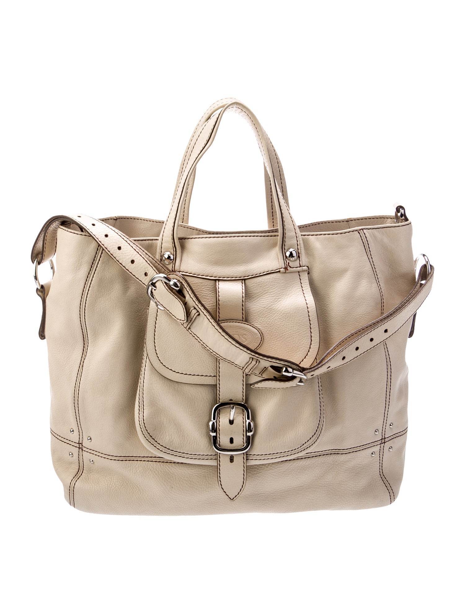 Tod's Leather Messenger Bag