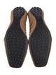 Tod's Suede Keyhole Accent Ballet Flats
