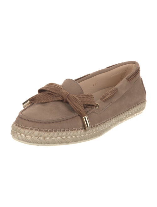 Tod's Leather Espadrilles