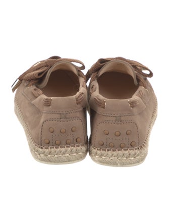 Tod's Leather Espadrilles