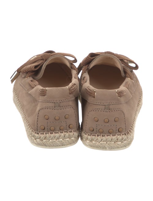 Tod's Leather Espadrilles