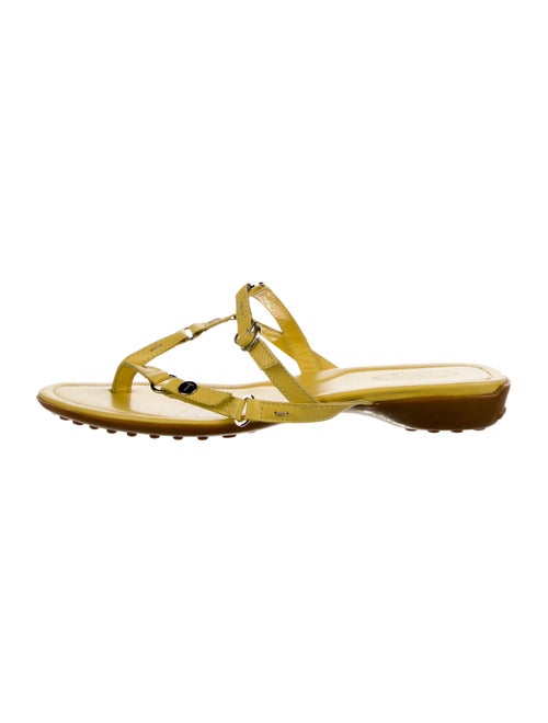 Tod's Leather Flip Flops