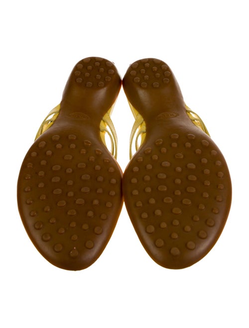 Tod's Leather Flip Flops