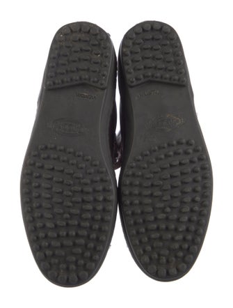 Tod's Leather Lace-Up Boots