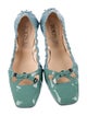 Tod's Patent Leather Bow Accents Ballet Flats