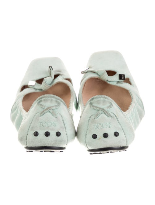 Tod's Suede Ballet Flats