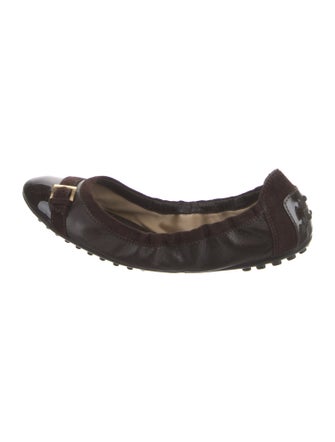 Tod's Leather Ballet Flats