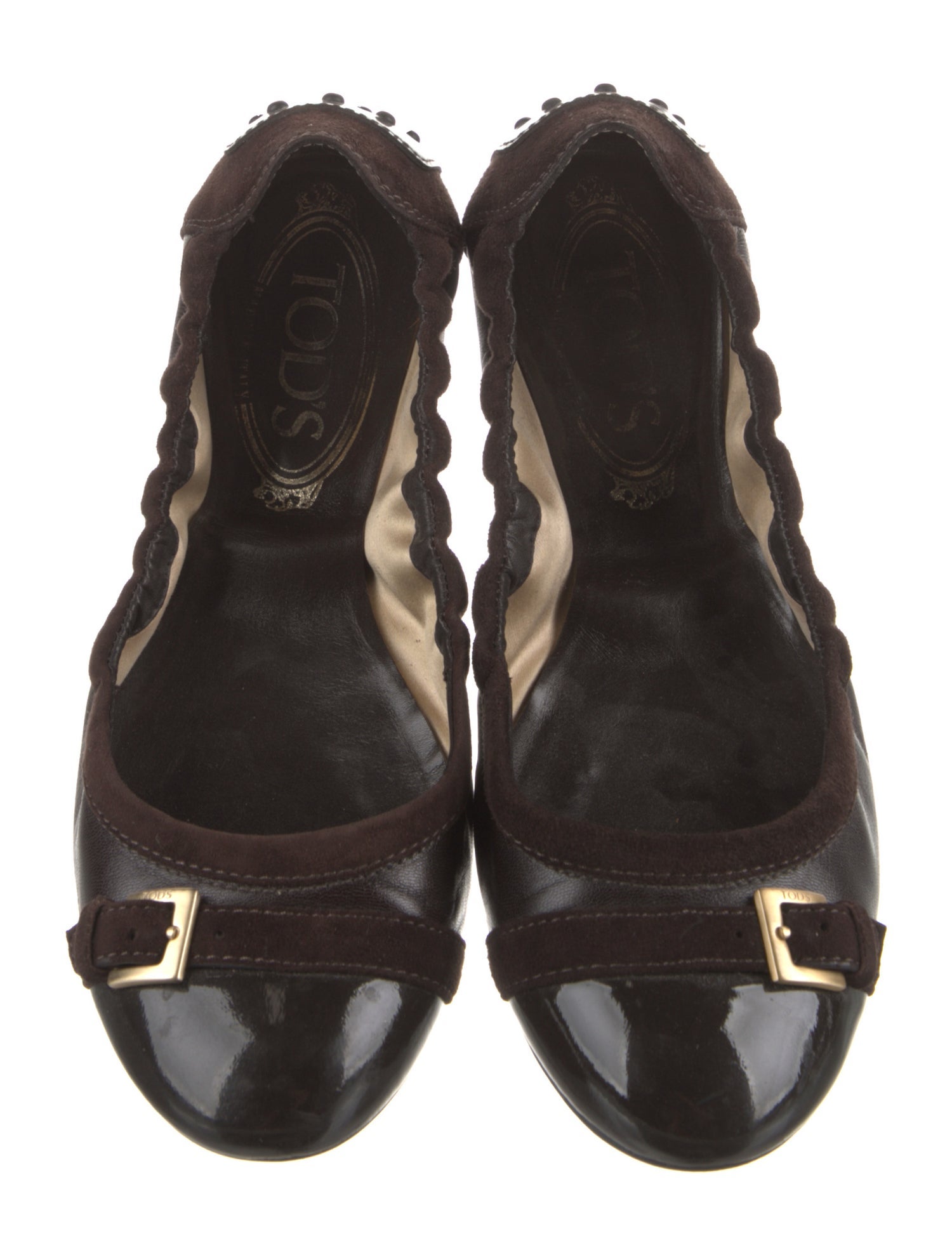 Tod's Leather Ballet Flats