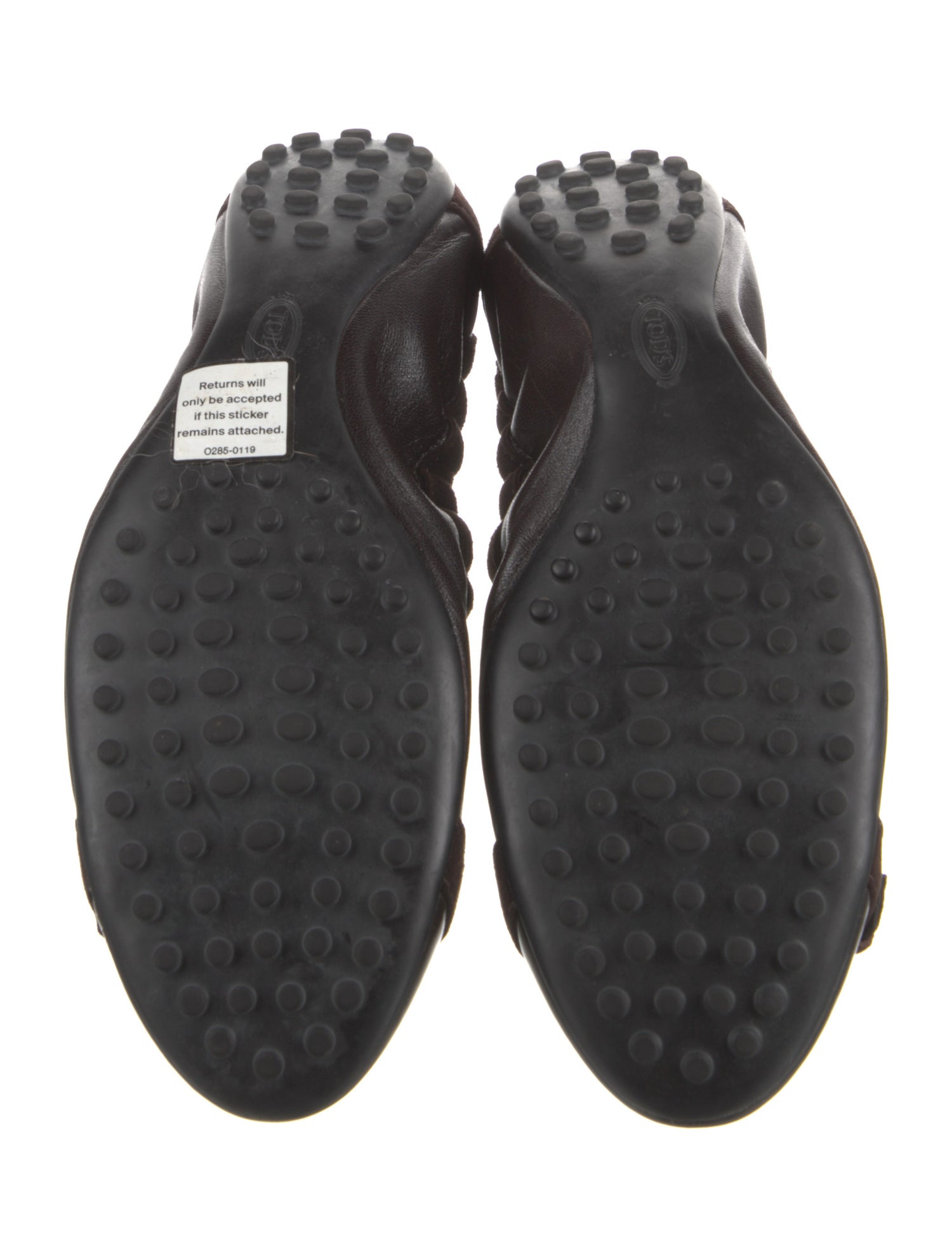 Tod's Leather Ballet Flats