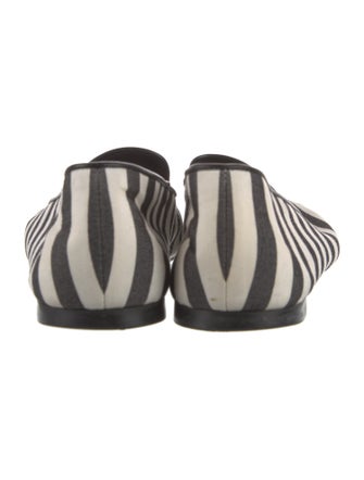 Tod's Striped Ballet Flats