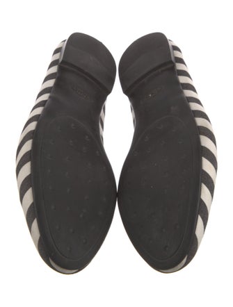 Tod's Striped Ballet Flats