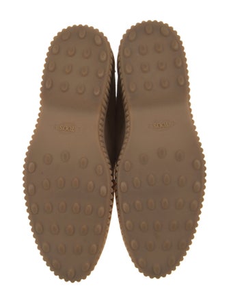 Tod's Suede Combat Boots