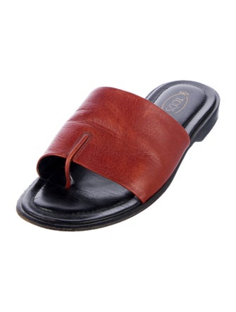 Tod's Leather Slides