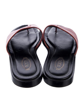 Tod's Leather Slides