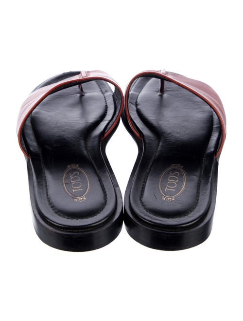 Tod's Leather Slides
