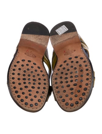 Tod's Leather Slides