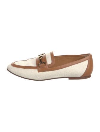 Tod's Canvas Loafers