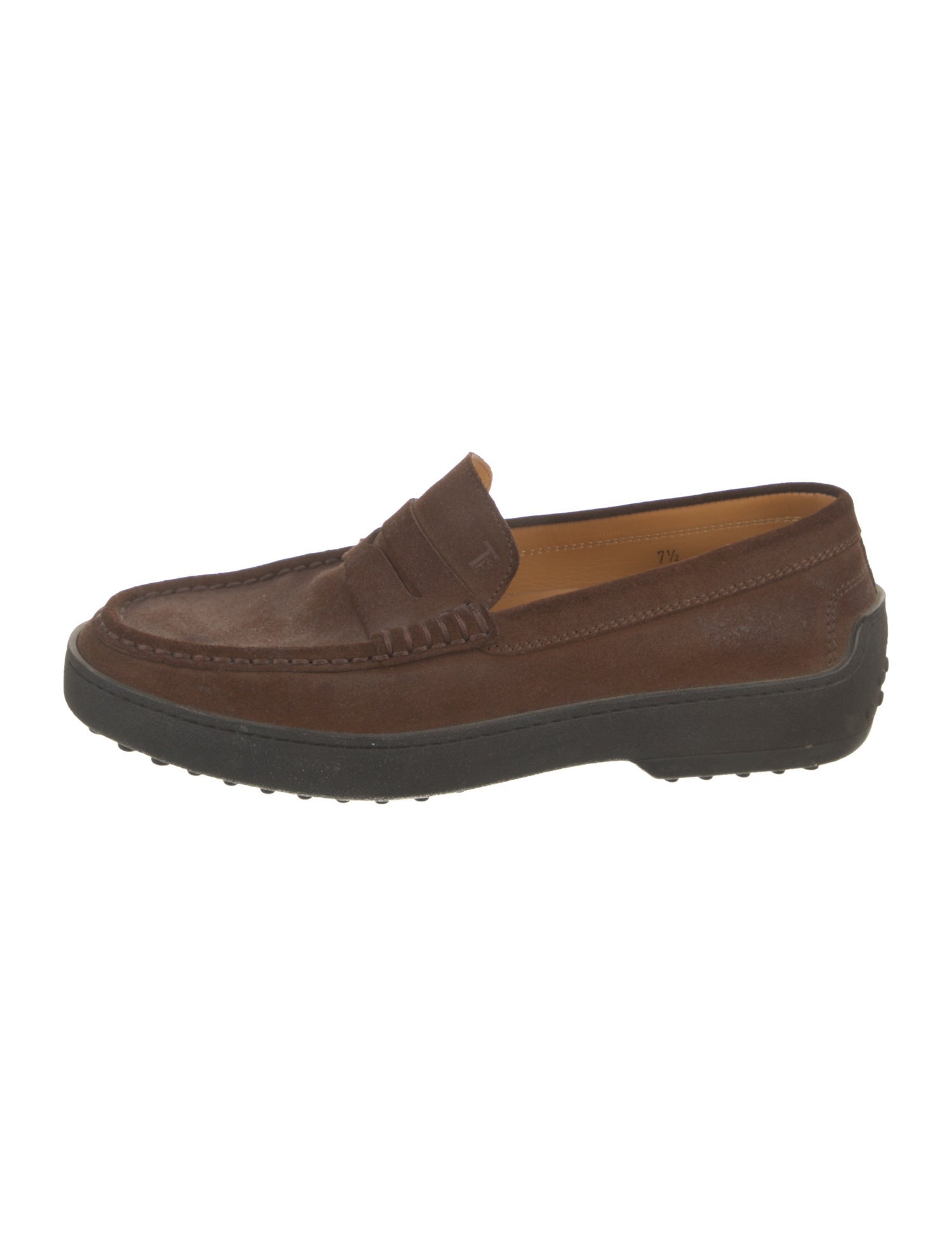 Tod's Suede Dress Loafers
