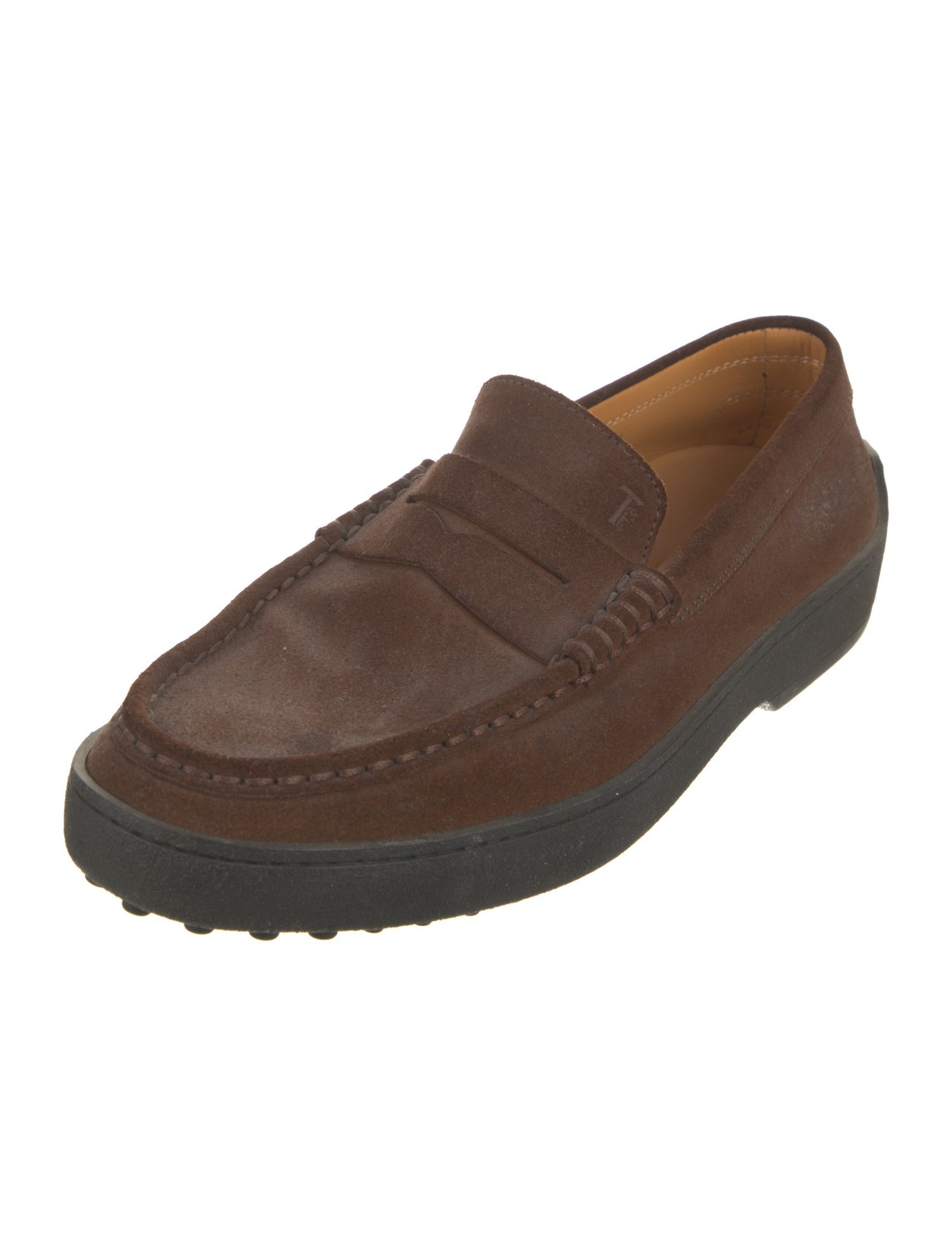 Tod's Suede Dress Loafers