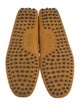 Tod's Suede Bow Accents Moccasins