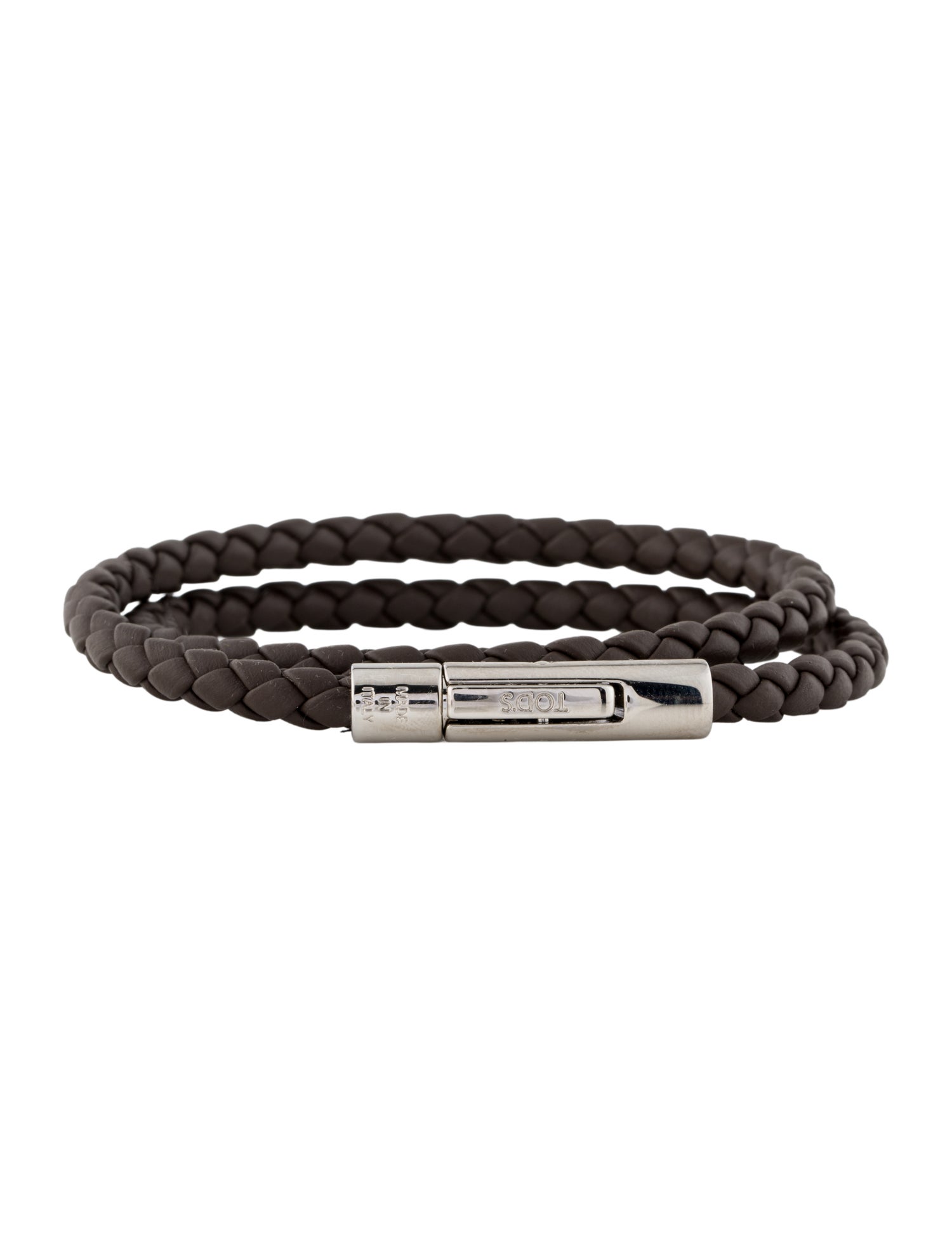 Tod's Leather MyColors Double Wrap Bracelet