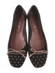 Tod's Quilted Pattern Suede Flats