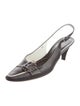 Tod's Leather Slingback Pumps