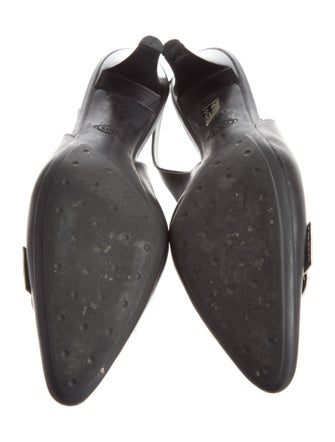 Tod's Leather Slingback Pumps