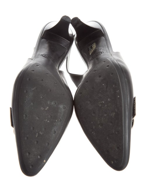 Tod's Leather Slingback Pumps
