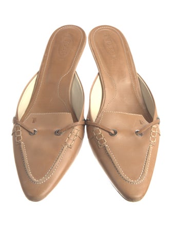 Tod's Leather Mules