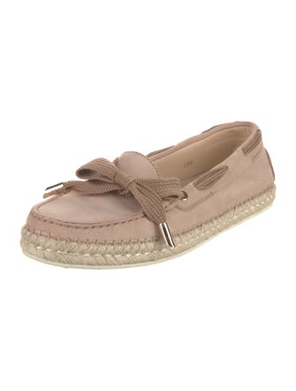 Tod's Leather Espadrilles