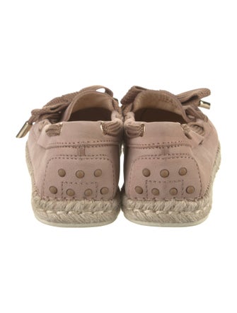 Tod's Leather Espadrilles