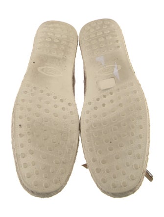 Tod's Leather Espadrilles