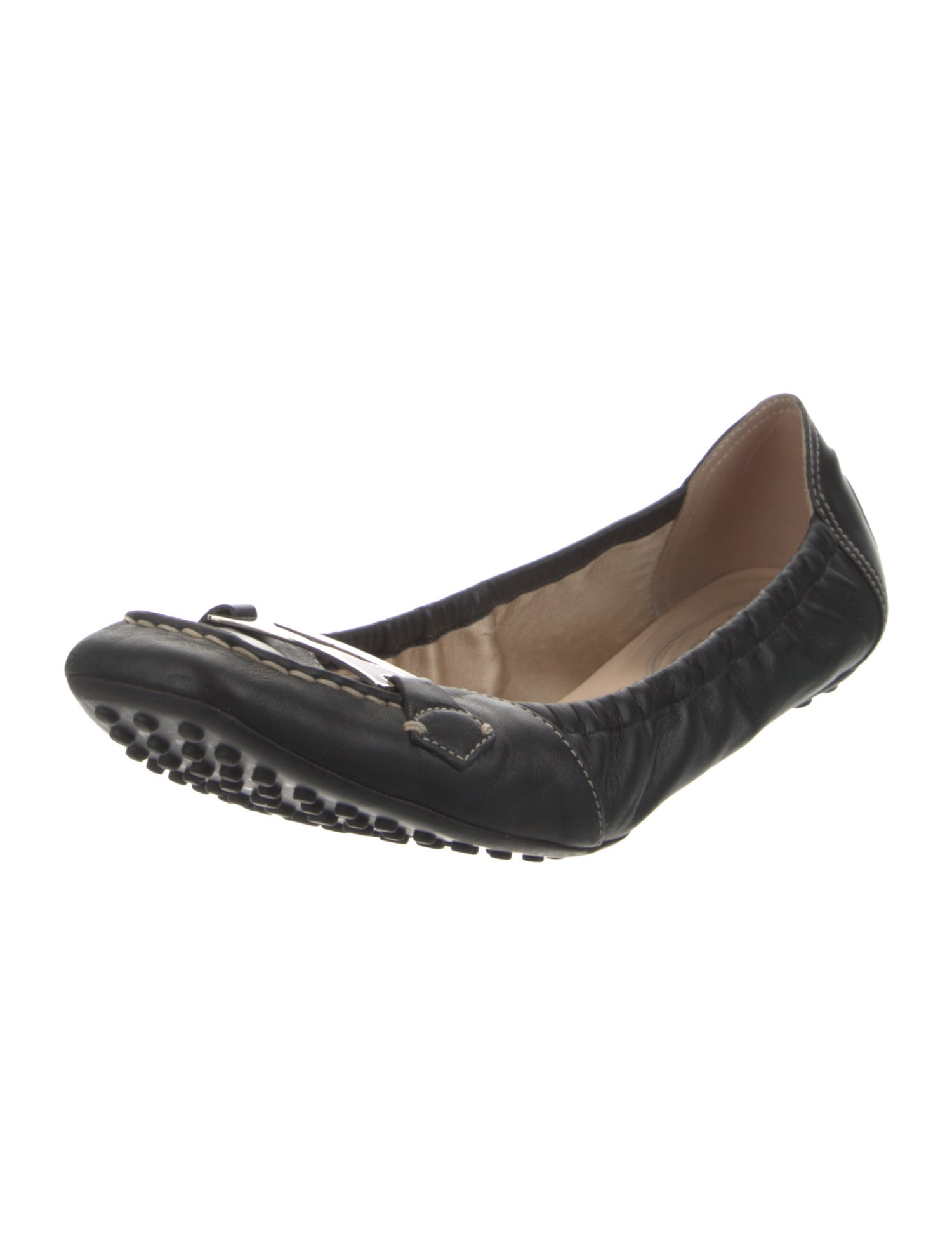 Tod's Leather Ballet Flats