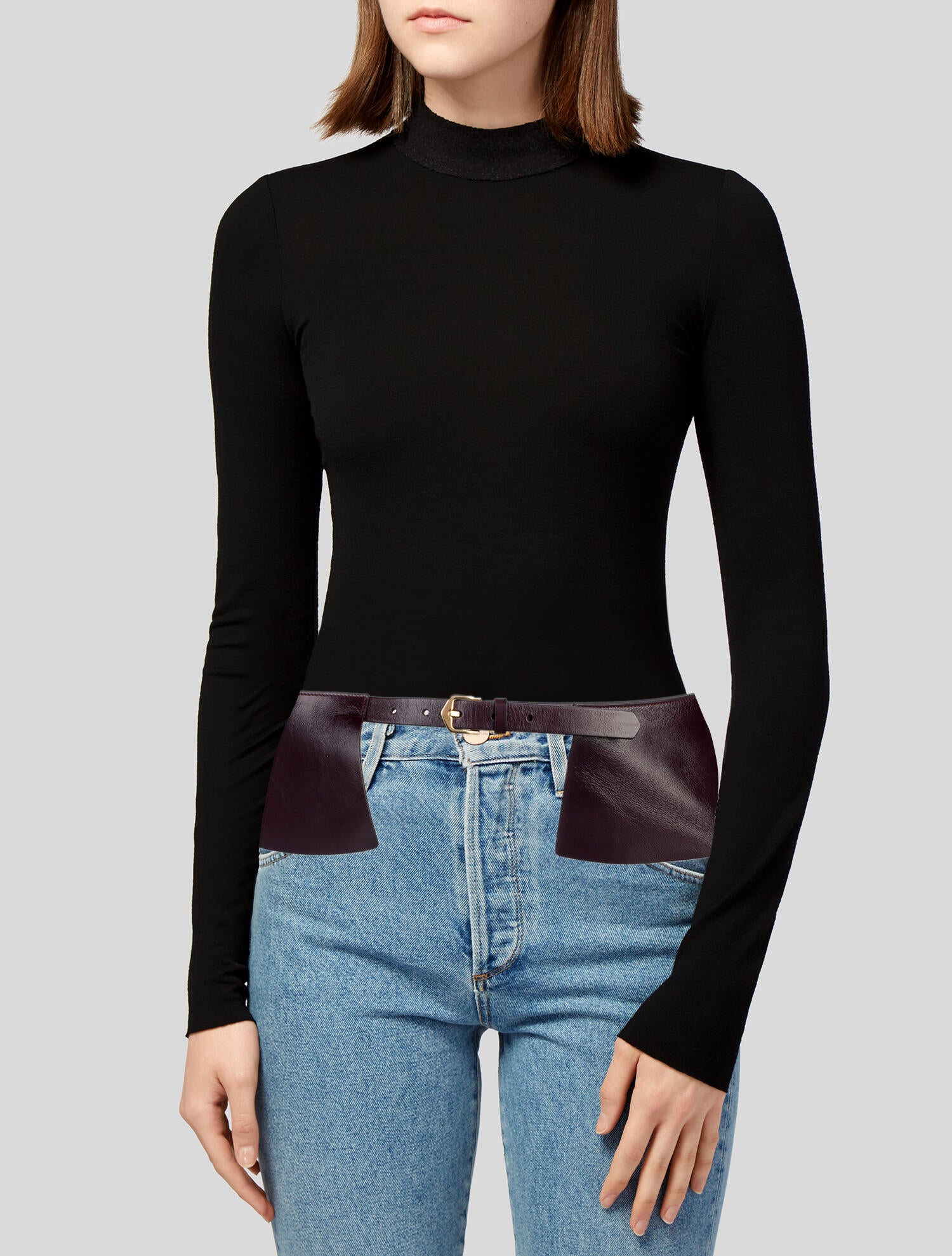 Tod's Wide Leather Waist Belt